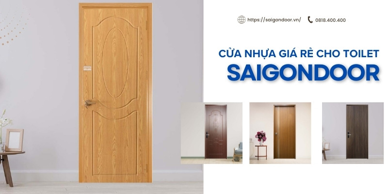 Chi phí hợp lý cho cửa nhựa vệ sinh