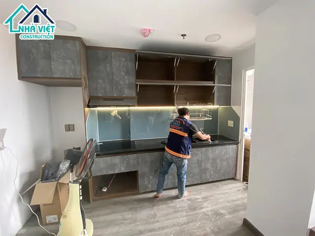 Thiết kế thi công nội thất căn hộ 2 phòng ngủ Thiết kế thi công nội thất căn hộ 2 phòng ngủ
