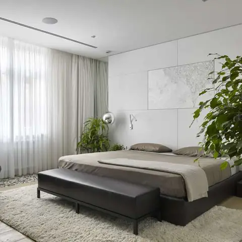 Thiết kế phòng ngủ 20m2 phong cách hiện đại