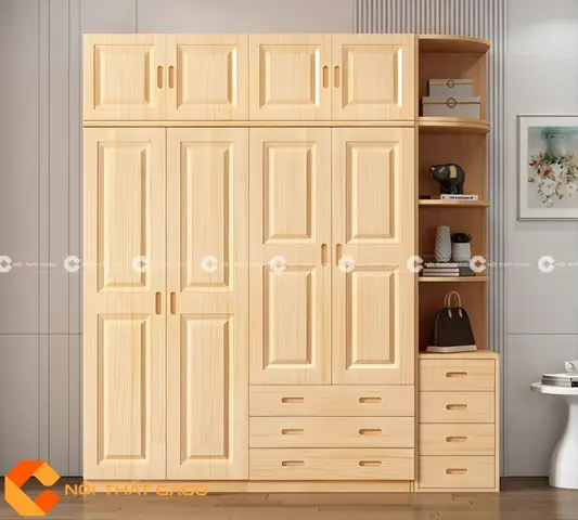 Hướng Dẫn Chọn Tủ Quần Áo Cho Phòng Ngủ Tối Ưu Diện Tích Và Công Năng