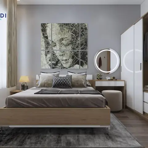 Làm Thế Nào Để Thiết Kế Chung Cư 2 Phòng Ngủ Hiện Đại?