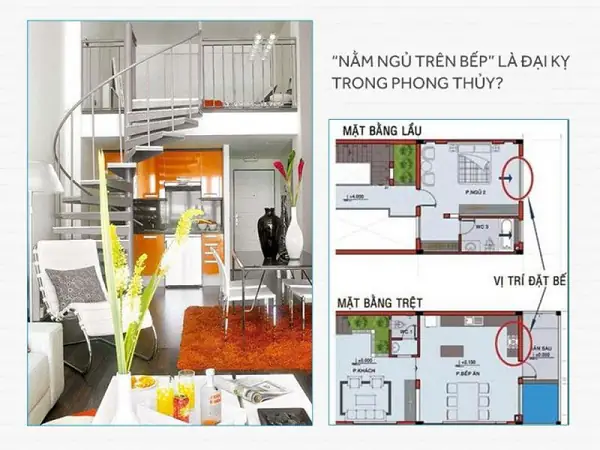 Có nên đặt phòng ngủ phía trên bếp? Các yếu tố cần cân nhắc