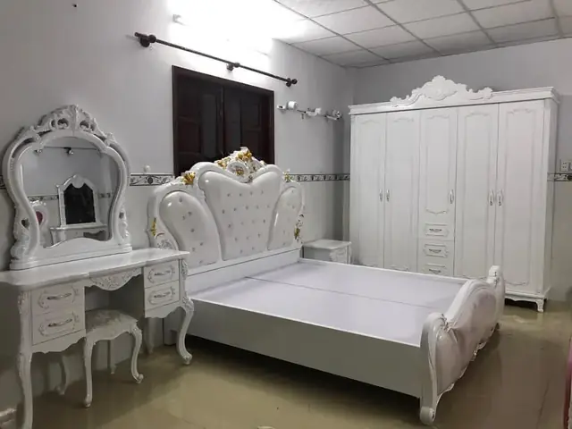 combo phòng ngủ gỗ công nghiệp
