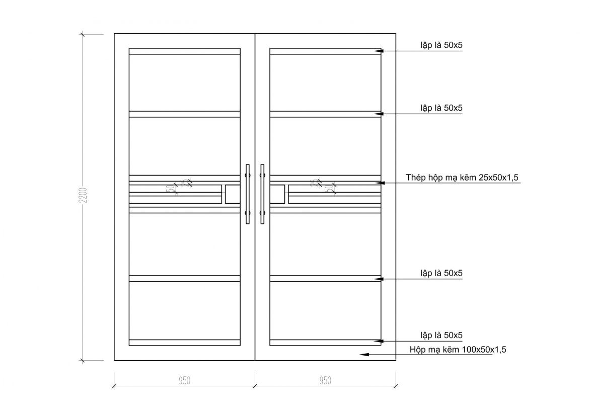 Cổng gỗ nhựa composite ốp dọc, phù hợp với kiến trúc nhà phố