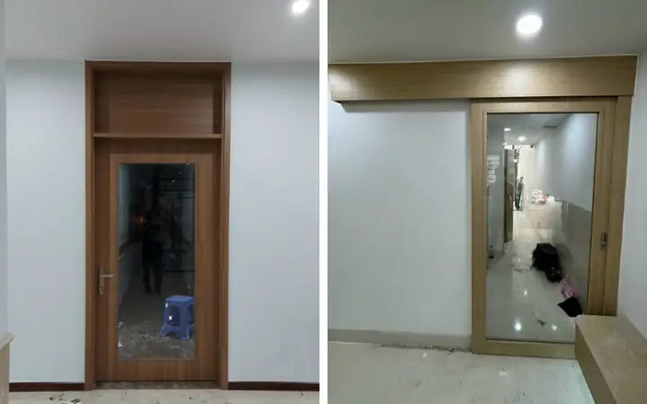 cửa cách âm phòng ngủ