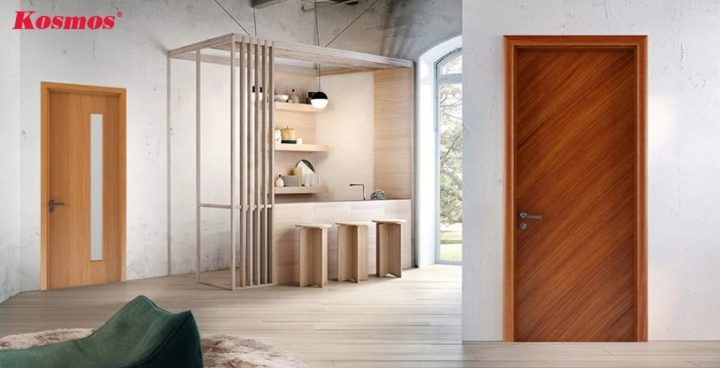 Cửa gỗ nhựa chống nước, chịu nhiệt, độ bền cao