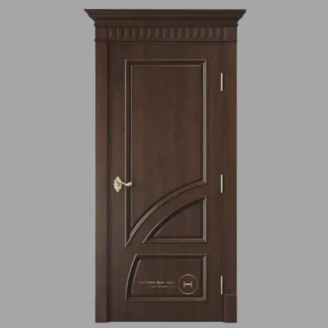 cửa gỗ phòng ngủ tân cổ điển