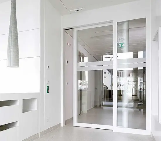 Cửa lùa nhôm kính phòng ngủ 1 cánh