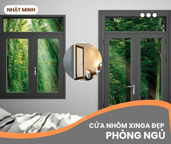 Có nên dùng cửa lùa kính cho hiên trước phòng ngủ?