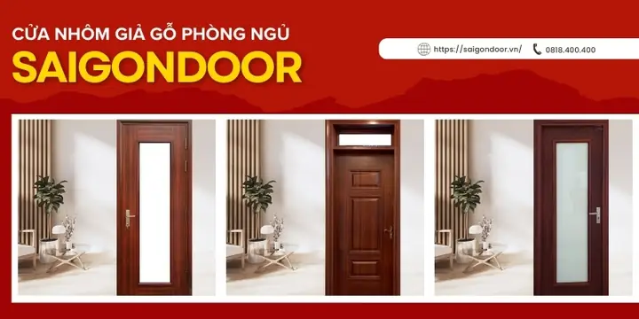 cửa nhôm giả gỗ phòng ngủ cửa nhôm giả gỗ phòng ngủ