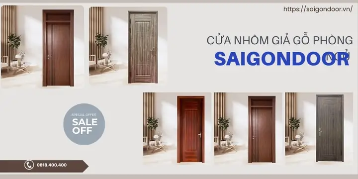 cửa nhôm giả gỗ phòng ngủ cửa nhôm giả gỗ phòng ngủ
