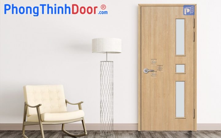 Cửa nhựa ABS cao cấp Hàn Quốc KOS.206 cho phòng khách hiện đại