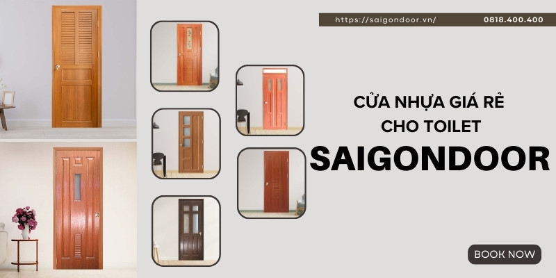 Cửa nhựa chống được mối mọt và đảm bảo hiệu quả sử dụng