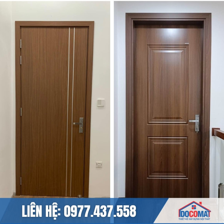 Cửa nhựa composite đa dạng về màu sắc và thiết kế tại TP Vinh