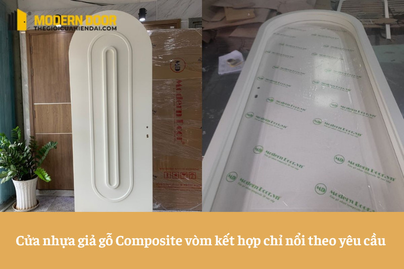 Cửa nhựa composite được thiết kế và sản xuất theo yêu cầu riêng, tối ưu không gian