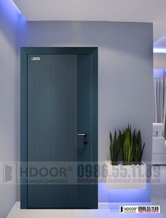 Cửa nhựa composite Ninh Bình sơn cao cấp HDOOR® với lớp hoàn thiện hoàn hảo