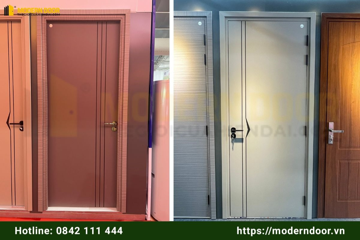 Cửa nhựa composite Sungyu với thiết kế ấn tượng