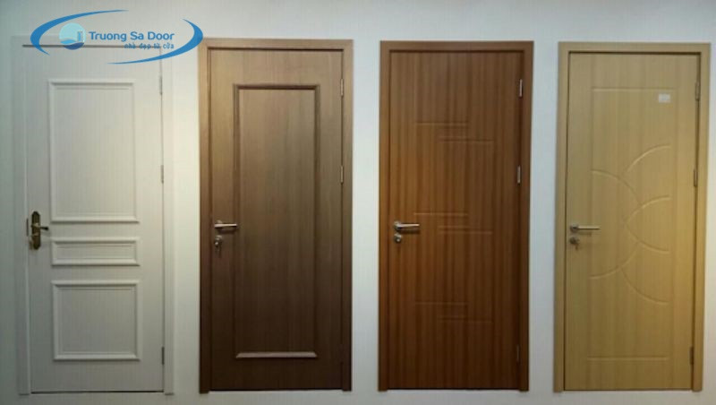 Cửa nhựa Composite vân gỗ đa dạng màu sắc