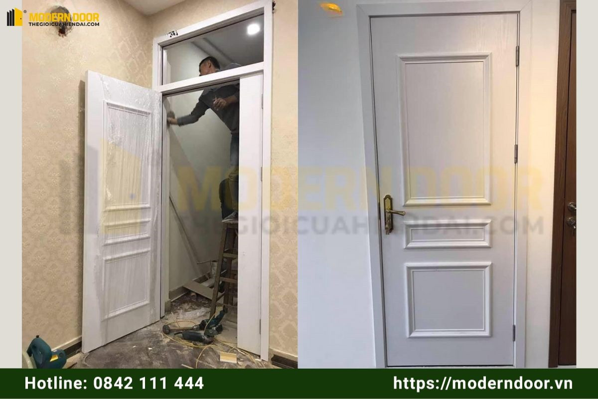 Cửa nhựa giả gỗ ABS Hàn Quốc với mức giá phải chăng tại TP.HCM