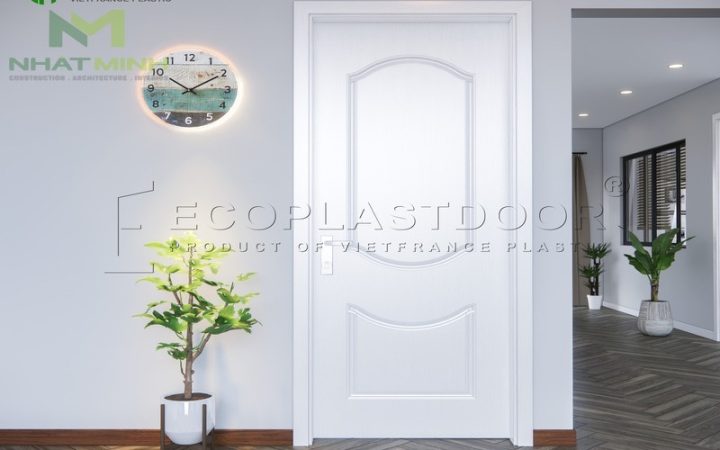Cửa nhựa giả gỗ Hà Nội kiểu huỳnh