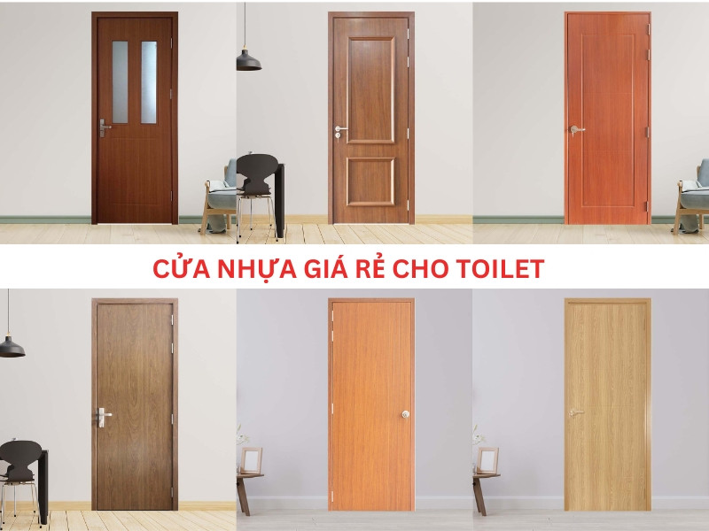 Cửa nhựa nhà vệ sinh chống nước hiệu quả