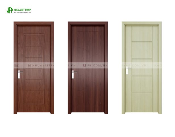 Cửa nhựa Việt Pháp composite hiện đại cho nội thất