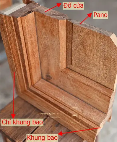 Quy cách độ dầy cửa phòng ngủ gỗ lim theo các tiêu chuẩn tại Huỳnh Gia Mộc