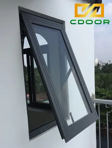 cửa sổ kính phòng ngủ