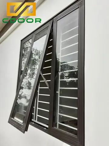 cửa sổ kính phòng ngủ