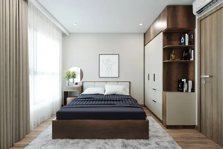 Thiết Kế Cửa Sổ Phòng Ngủ Nhỏ Cuối Giường Tối Ưu Nhất Thiết Kế Cửa Sổ Phòng Ngủ Nhỏ Cuối Giường Tối Ưu Nhất