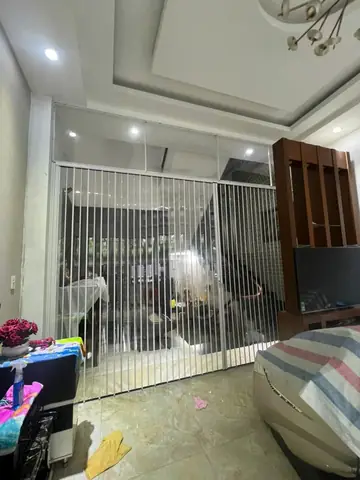 cửa xếp nhựa phòng ngủ