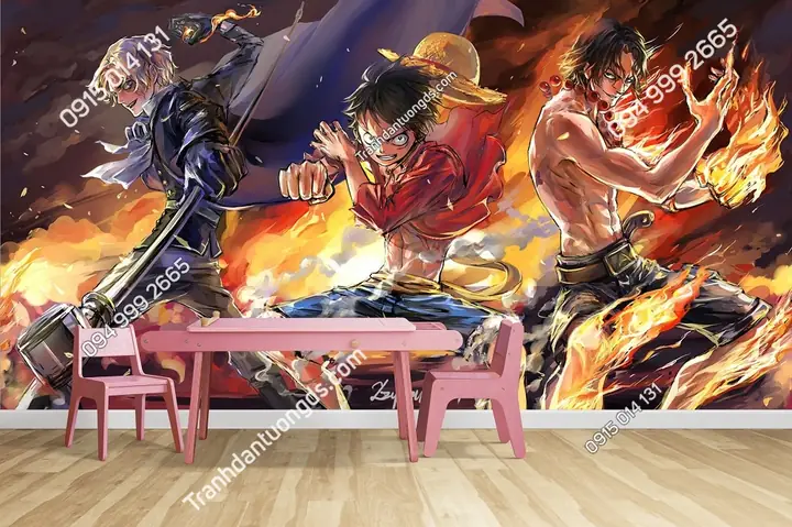 Trang Trí Phòng Ngủ One Piece Bằng Dán Tường: Ý Tưởng & Lưu Ý