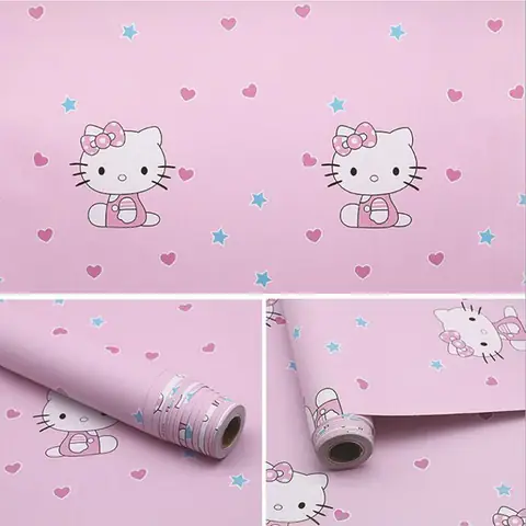 Đề Can Dán Tường Phòng Ngủ Hello Kitty: Chọn & Trang Trí Đẹp
