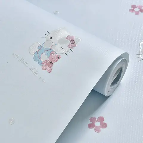 Đề Can Dán Tường Phòng Ngủ Hello Kitty: Chọn & Trang Trí Đẹp
