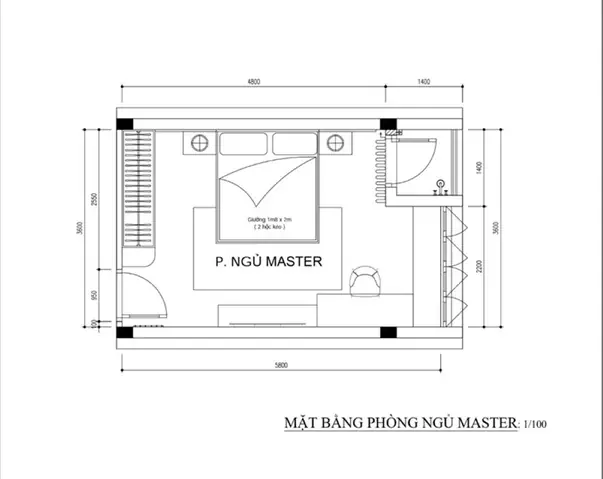 Decor Phòng Ngủ Đẹp 7m: Tối Ưu Không Gian Hiệu Quả
