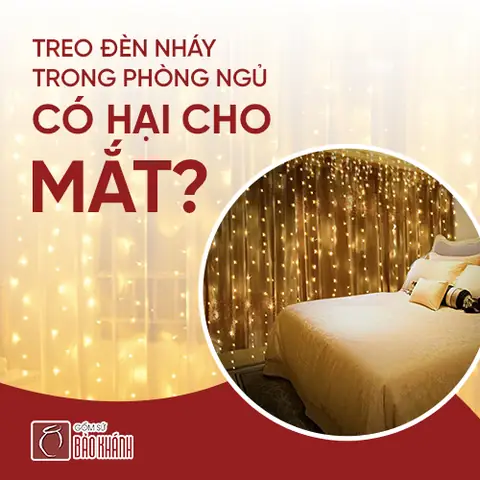 Hướng dẫn trang trí phòng ngủ với đèn chớp đẹp mắt