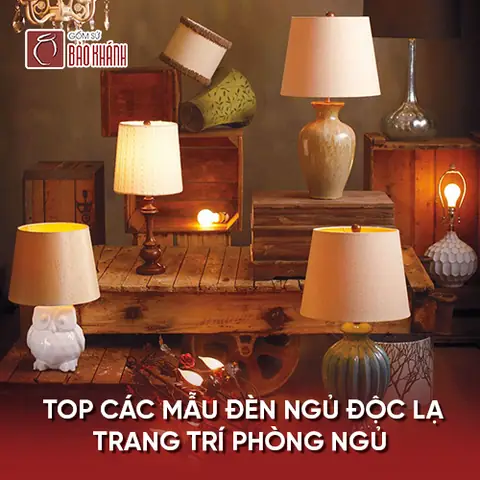 TOP 20+ Mẫu Đèn Độc Lạ Trang Trí Phòng Ngủ Ấn Tượng & Hướng Dẫn Chọn