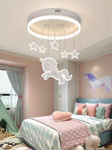 Đèn Trần Phòng Ngủ Cho Bé: Hướng Dẫn Chọn Và Gợi Ý Mẫu Mã