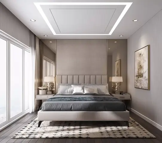 Đèn Trần Phòng Ngủ Nhà Ống: Hướng Dẫn Chọn Và Bố Trí Tối Ưu