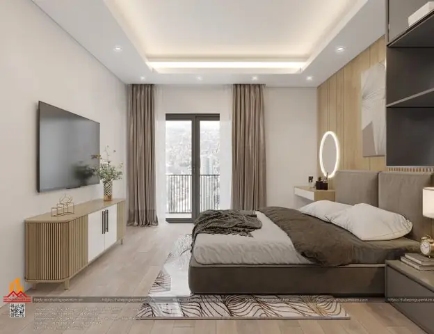 diện tích phòng ngủ nhà ống