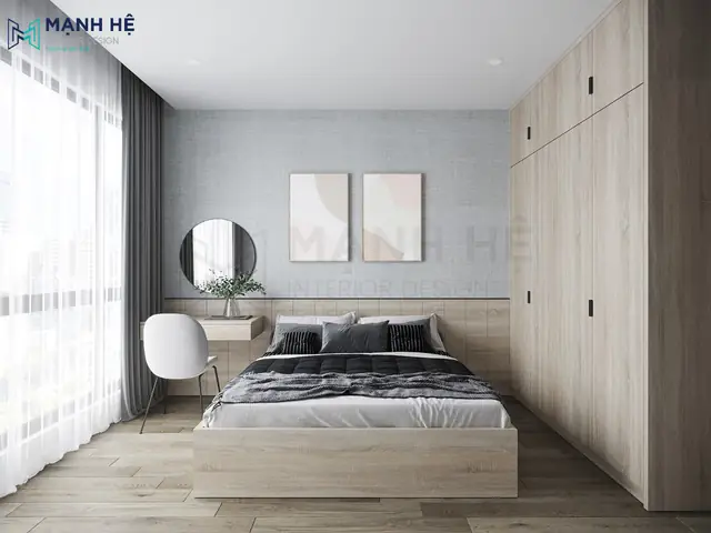 Cách bố trí và sắp xếp **đồ đạc trong phòng ngủ** chuẩn phong thủy và tối ưu không gian