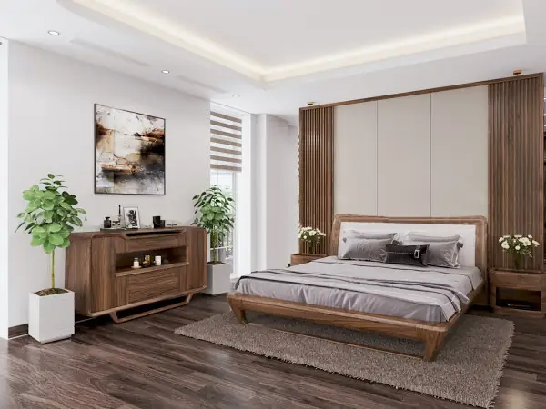 Đồ Gỗ Óc Chó Phòng Ngủ: Lựa Chọn Tinh Tế Cho Không Gian Thư Giãn