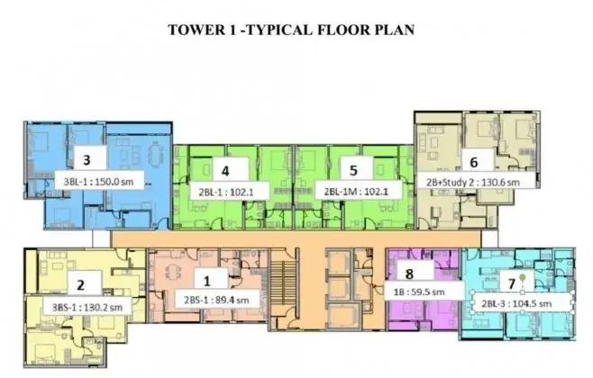 Phân tích chi tiết layout căn hộ Estella Heights 4 phòng ngủ