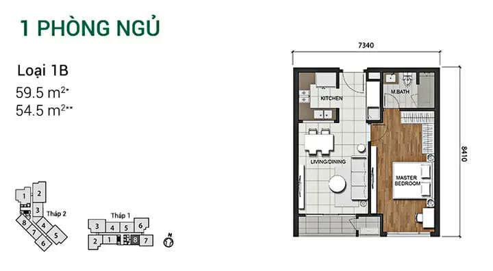 Layout 1 Phòng Ngủ Estella Heights: Có Phù Hợp Với Bạn?