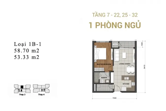 Layout 1 Phòng Ngủ Estella Heights: Có Phù Hợp Với Bạn?