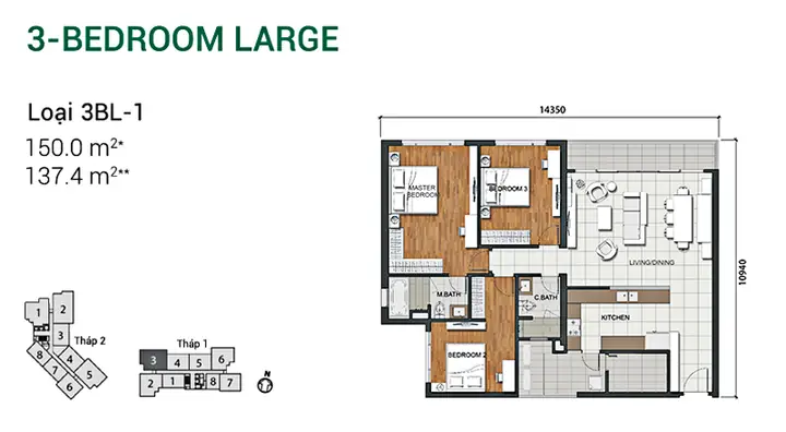 Layout 1 Phòng Ngủ Estella Heights: Có Phù Hợp Với Bạn?