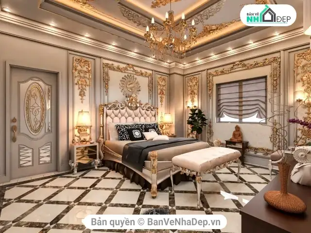File SU Phòng Ngủ VIP: Hướng Dẫn Tối Ưu Thiết Kế Nội Thất