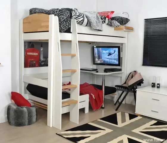 gác xép phòng ngủ bé gác xép phòng ngủ bé