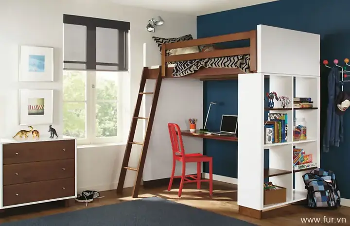 gác xép phòng ngủ bé gác xép phòng ngủ bé