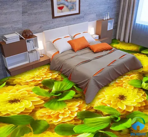 1. TOP mẫu gạch lát nền 3D phòng ngủ ĐẸP ẤN TƯỢNG